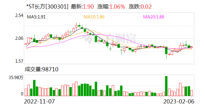 *ST长方子公司被立案调查 涉嫌阻碍监管机构监督检查